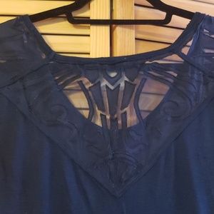 Free people light weight art decorating top